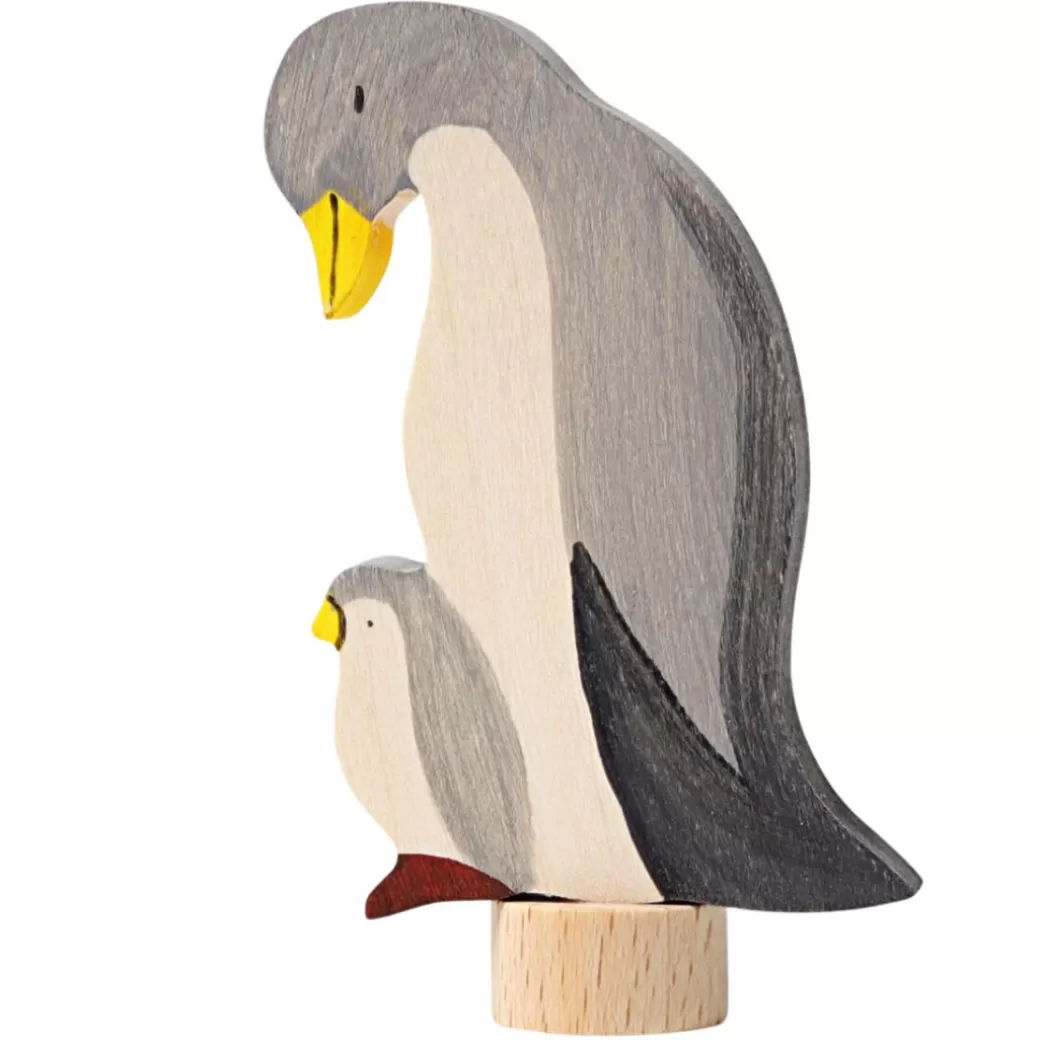 Grimm's Spiel & Holz Wooden Figures>Penguin Decorative Figure