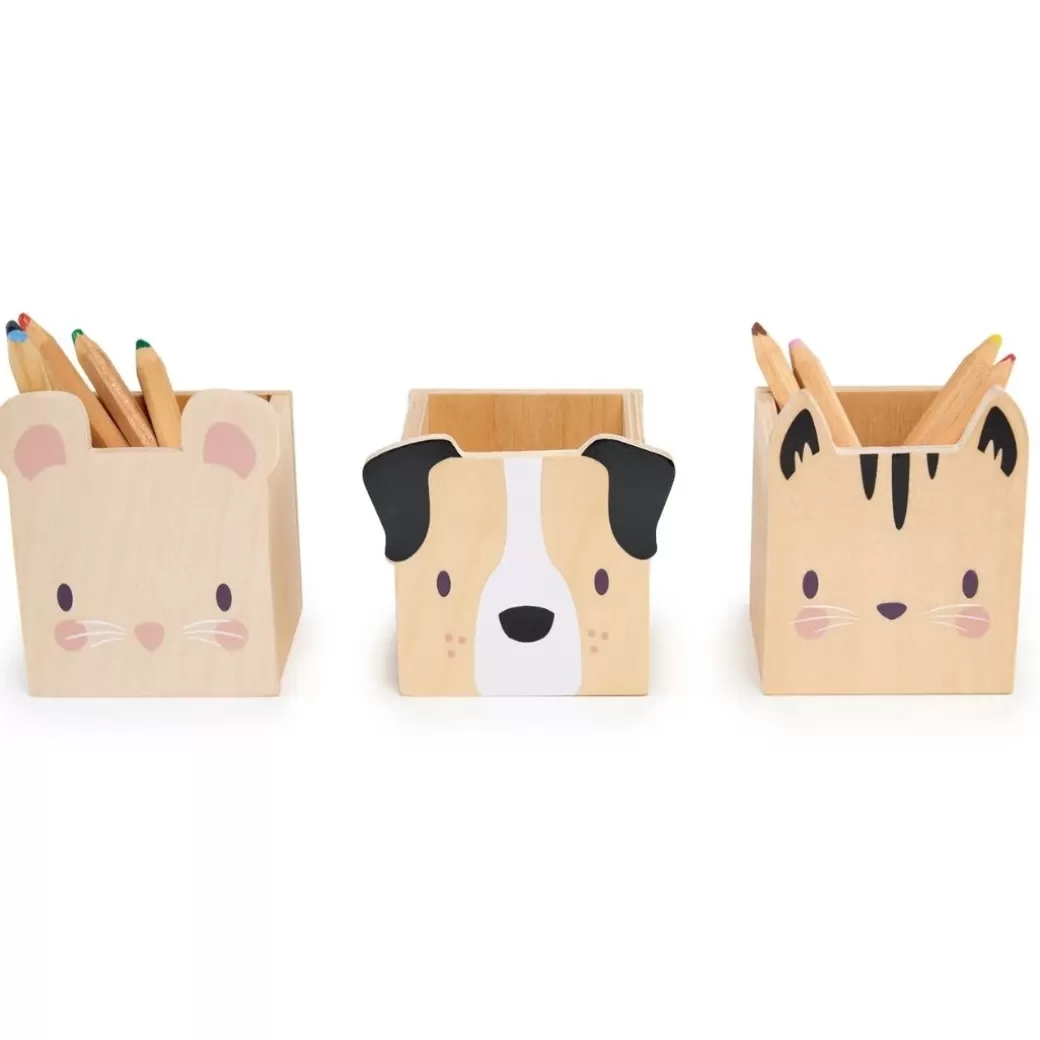 Tender Leaf Toys Waldorf Home>Pet Pencil Holders - 3 Piece Set