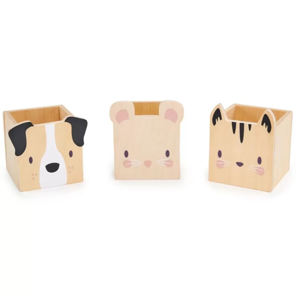 Tender Leaf Toys Waldorf Home>Pet Pencil Holders - 3 Piece Set