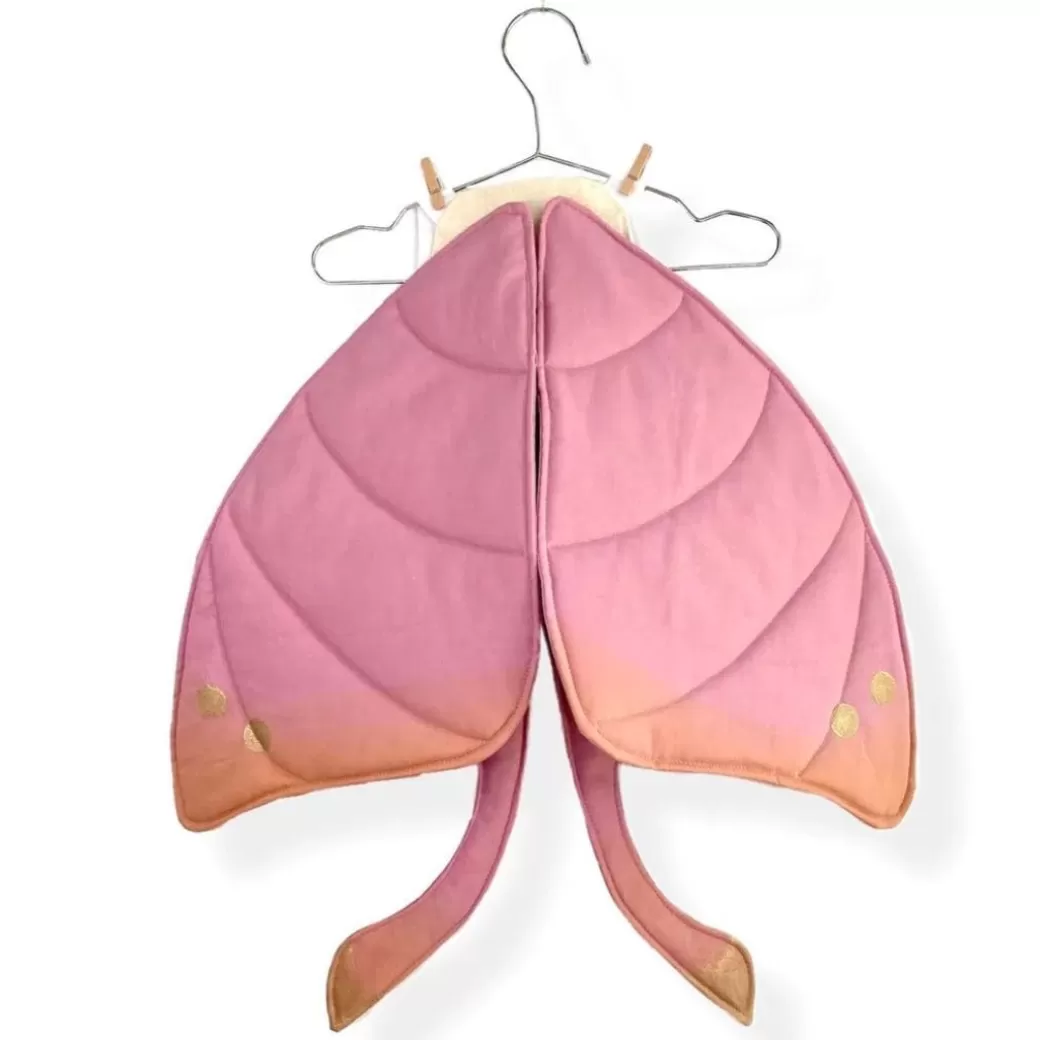 Jack Be Nimble Dress-Ups & Costumes>Pink Silk Moth Wings