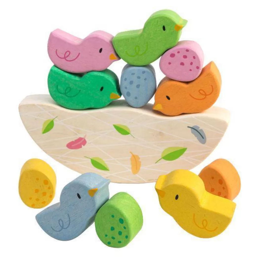 Tender Leaf Toys Stacking & Sorting>Rocking Baby Birds