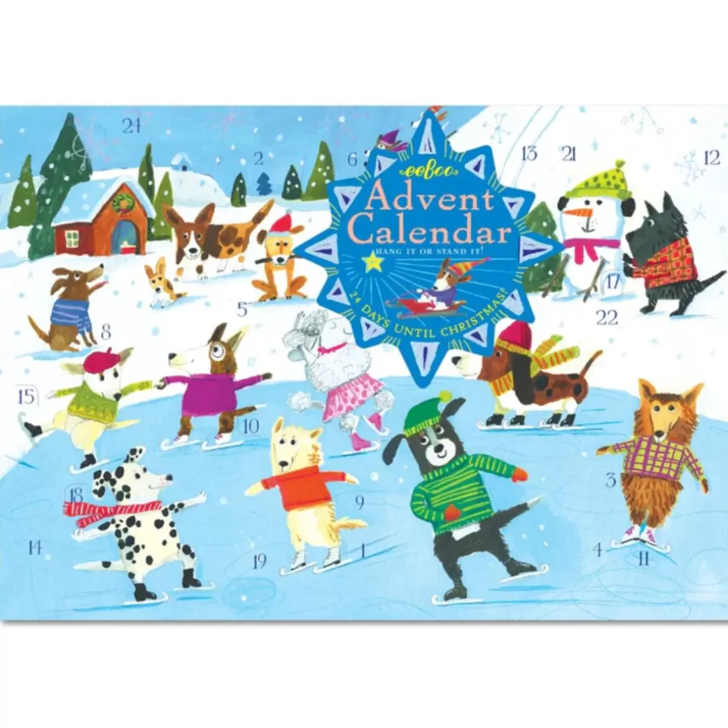 eeBoo Waldorf Home>Skating Animals Advent Calendar