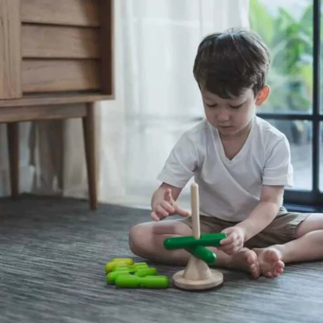 PlanToys Early Learning>Stacking Tree Wooden Toy