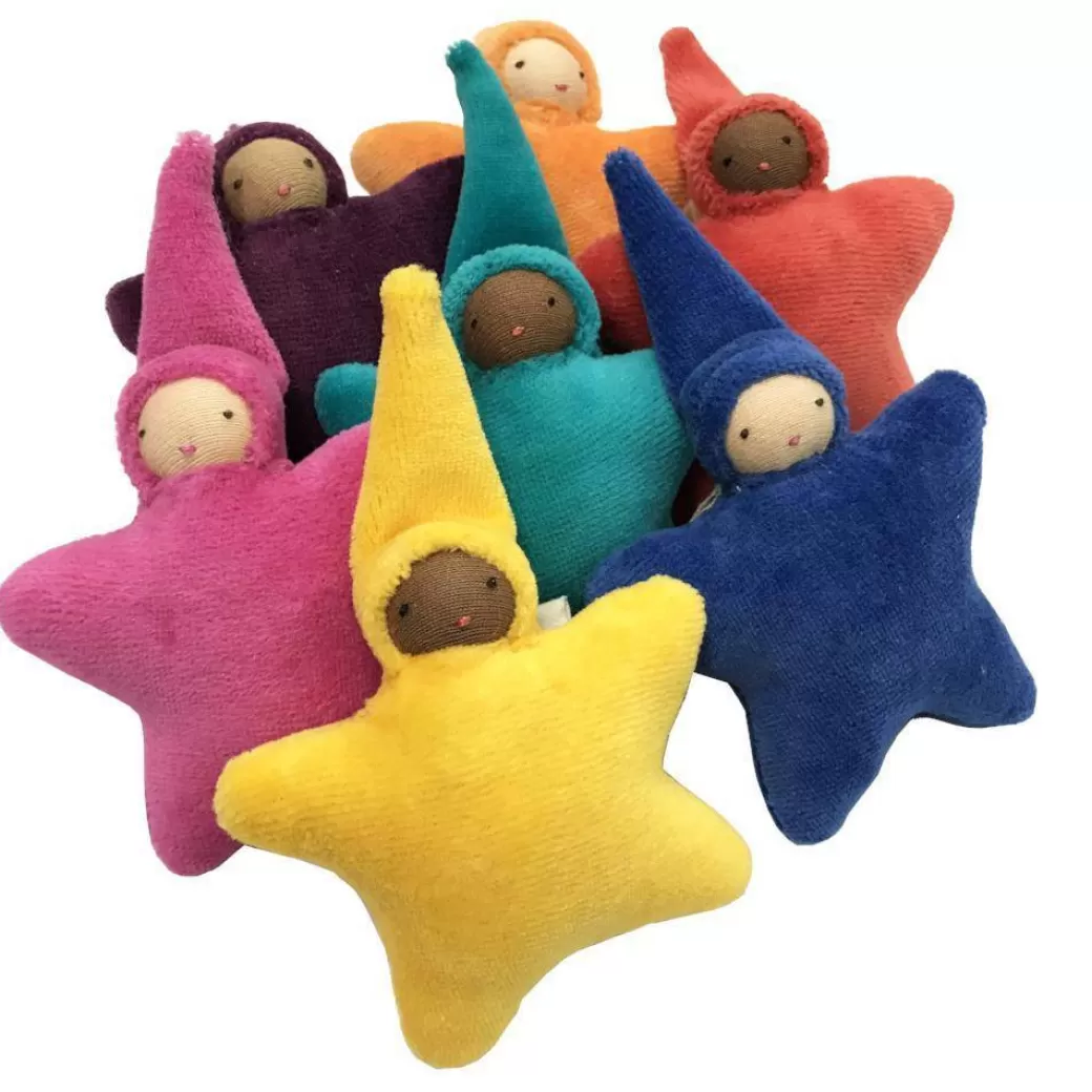 Fairyshadow Fairies & Gnomes>Star Baby Pocket Waldorf Doll