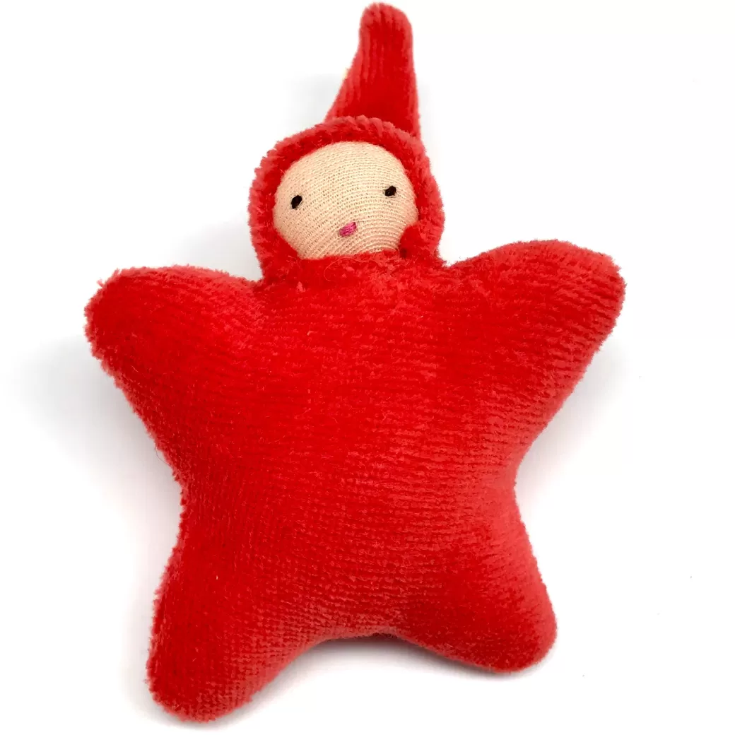 Fairyshadow Fairies & Gnomes>Star Baby Pocket Waldorf Doll