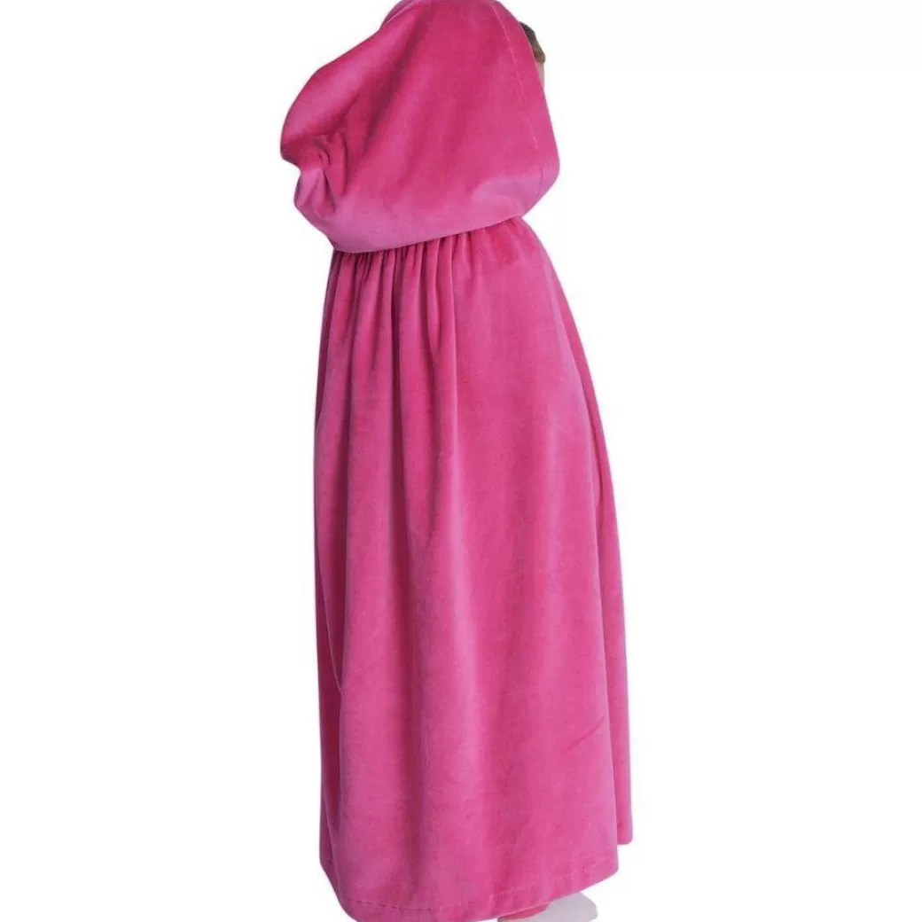 Fairy Finery Fairies & Gnomes>Storybook Hooded Cloak - Rose