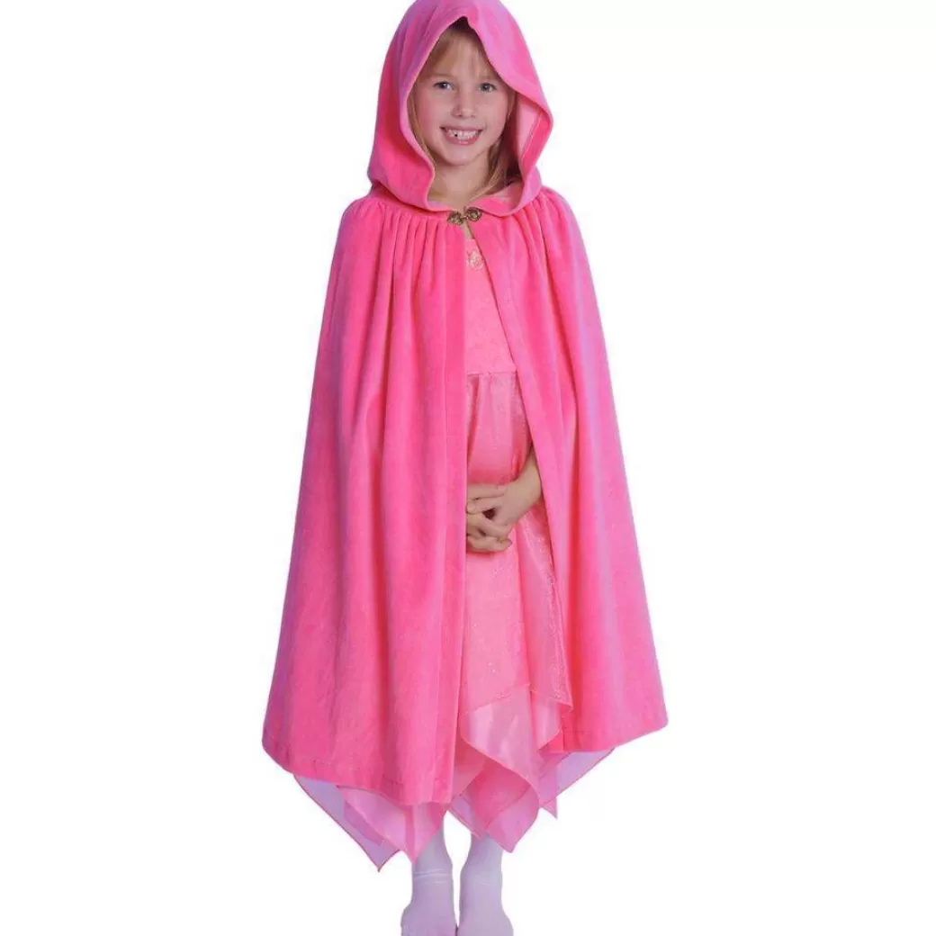 Fairy Finery Dress-Ups & Costumes>Storybook Hooded Cloak - Rose