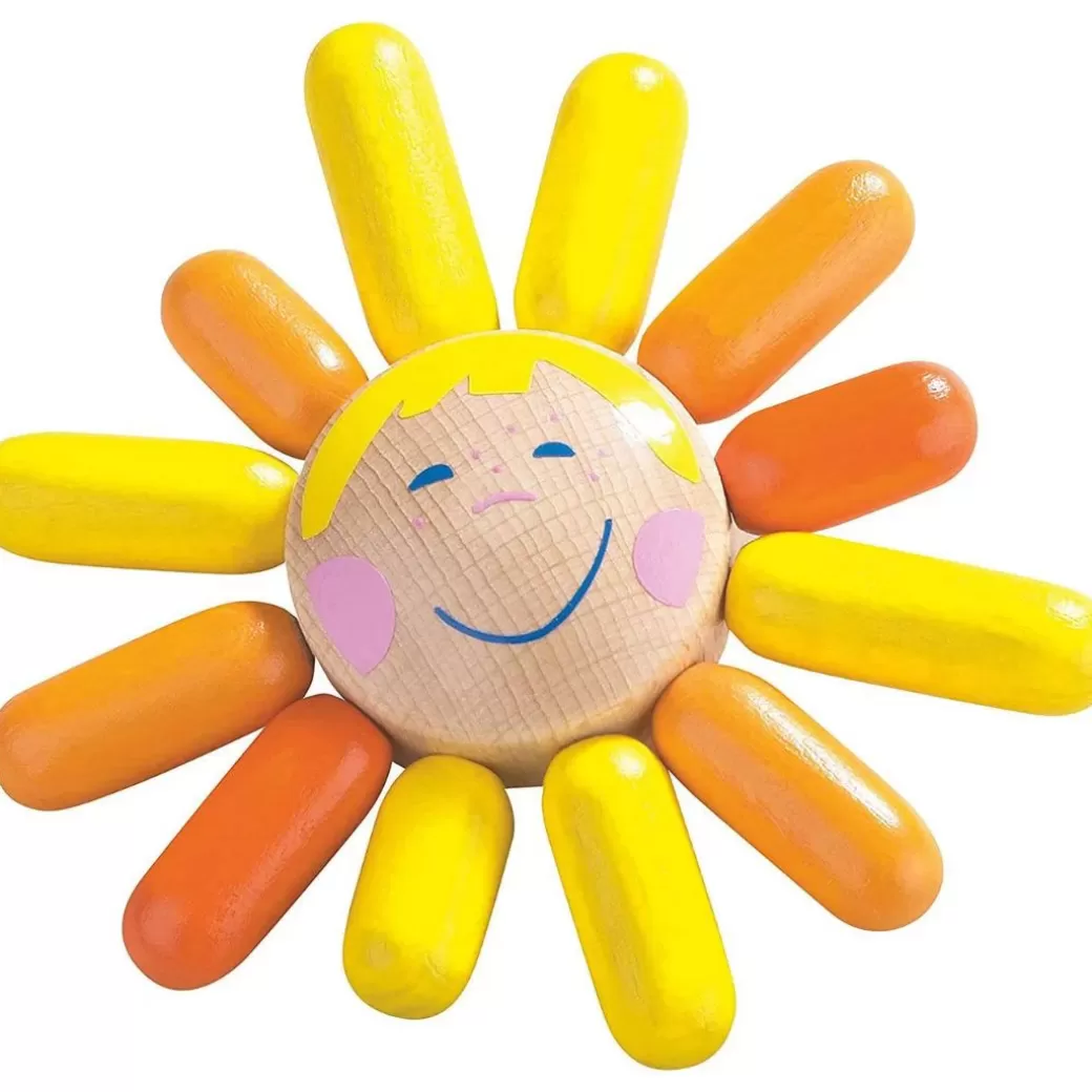 HABA Rattles & Grasping Toys>Sunni Wooden Clutching Toy