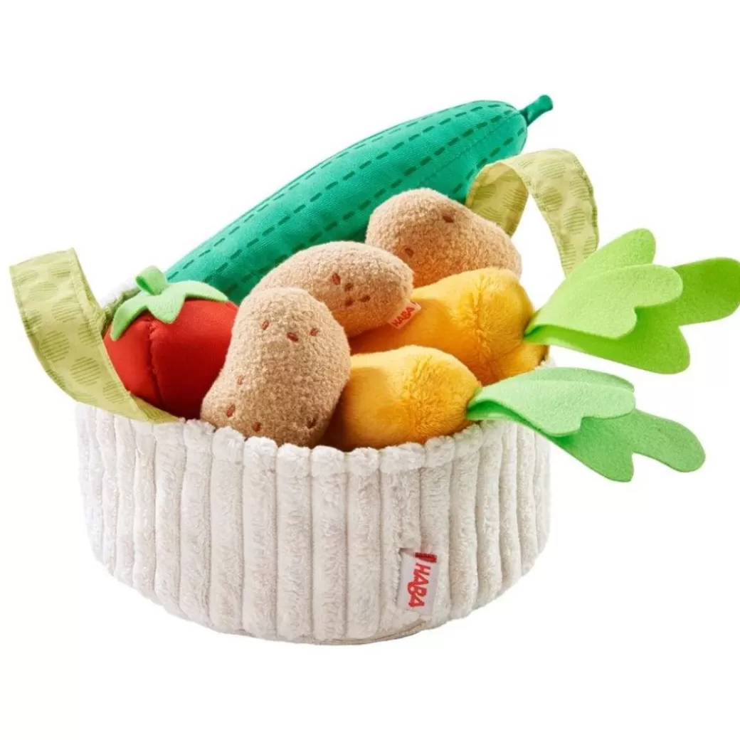 HABA Kitchen & House Play>Vegetable Basket Soft Play Food