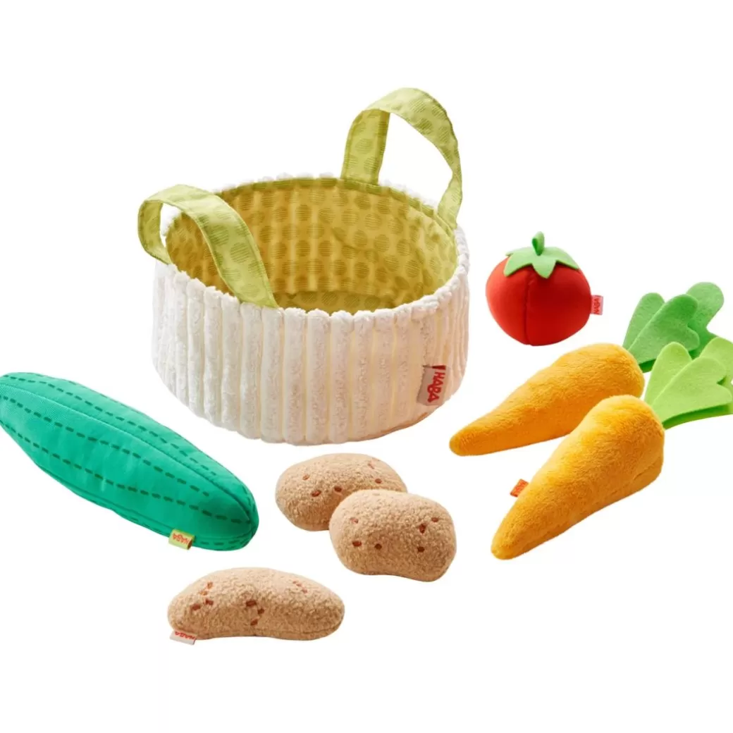 HABA Kitchen & House Play>Vegetable Basket Soft Play Food