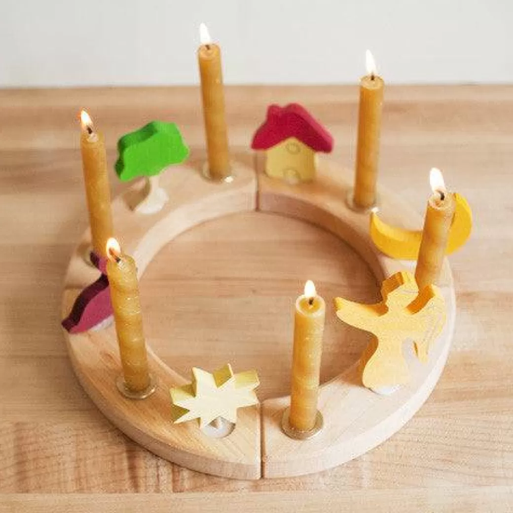 Grimm's Spiel & Holz Waldorf Birthday>Waldorf Birthday Ring Set