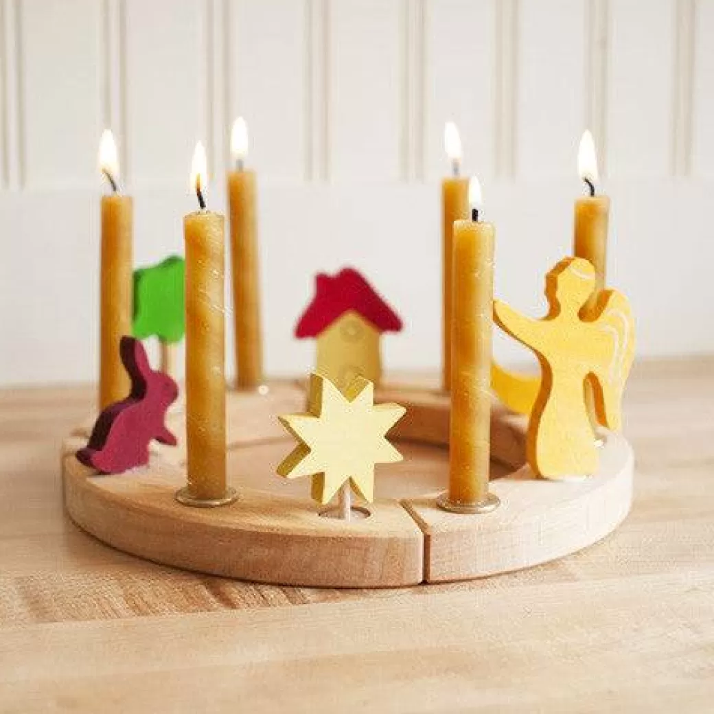 Grimm's Spiel & Holz Waldorf Birthday>Waldorf Birthday Ring Set