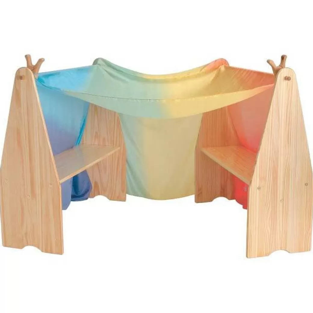 Little Colorado Waldorf Playstands>Waldorf Wooden Playstands With Optional Wooden Arch