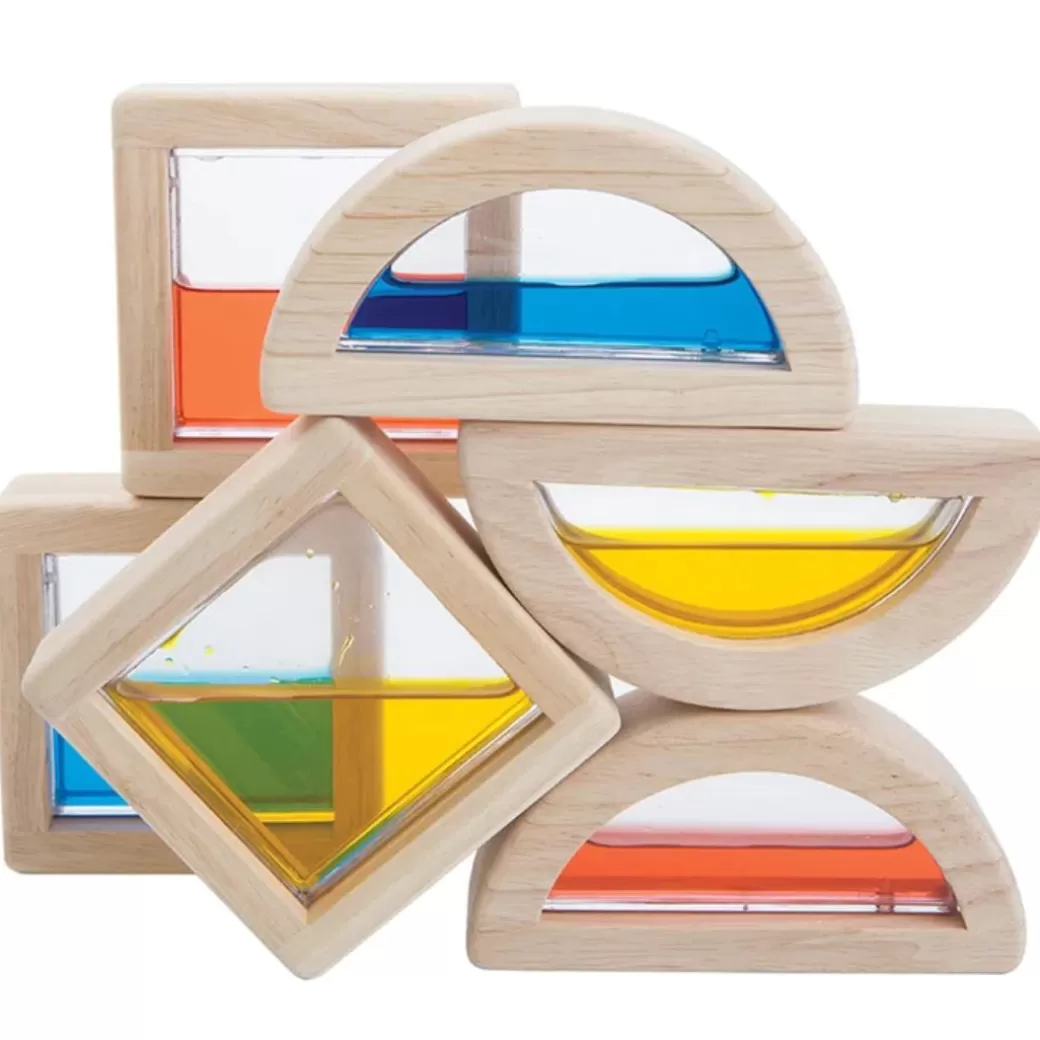 PlanToys Wooden Blocks>Water-Filled Blocks