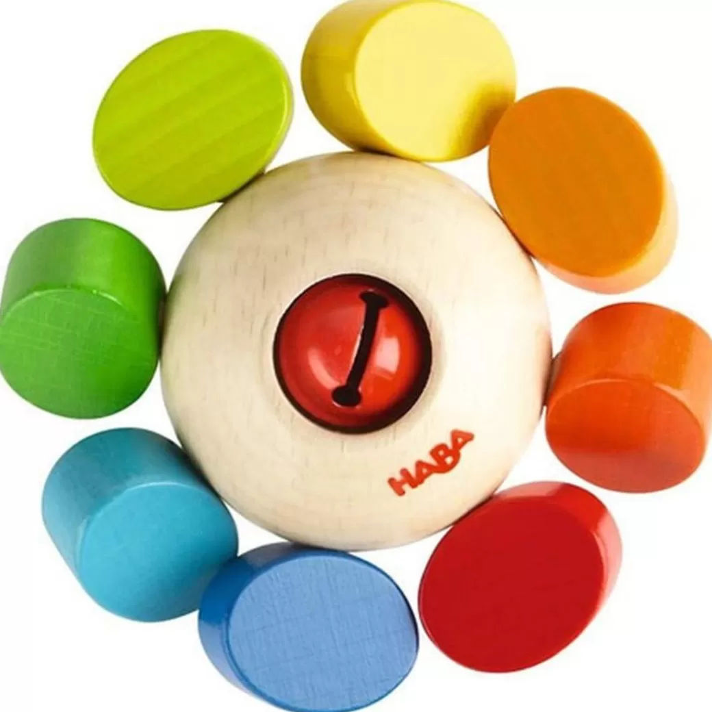 HABA Rattles & Grasping Toys>Whirlygig Wooden Baby Rattle