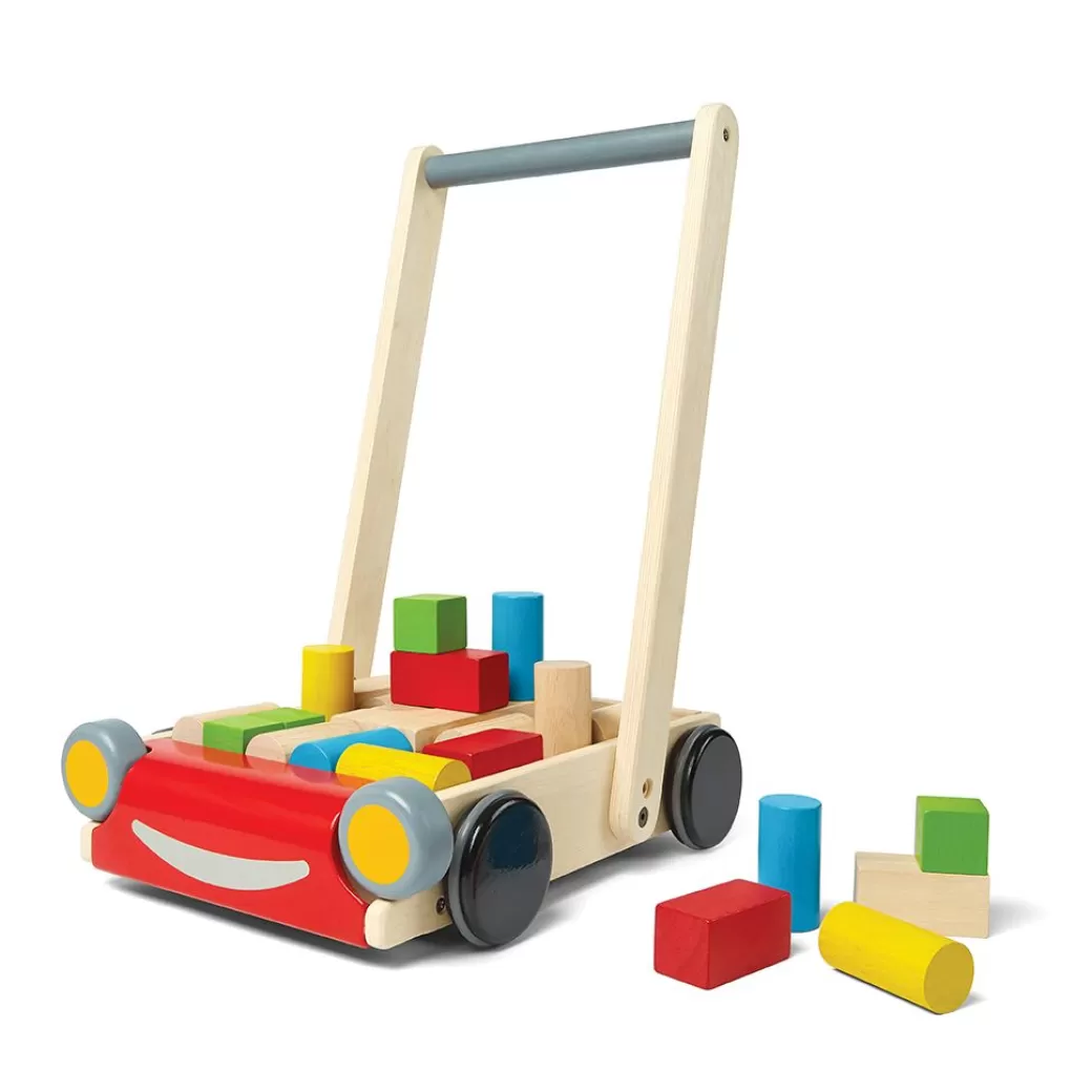 PlanToys USA Wooden Blocks>Wooden Baby Walker