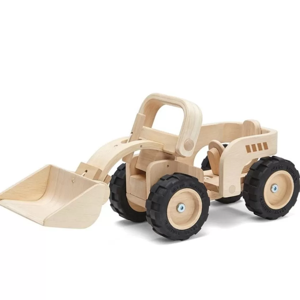 PlanToys USA Toy Vehicles>Wooden Bulldozer