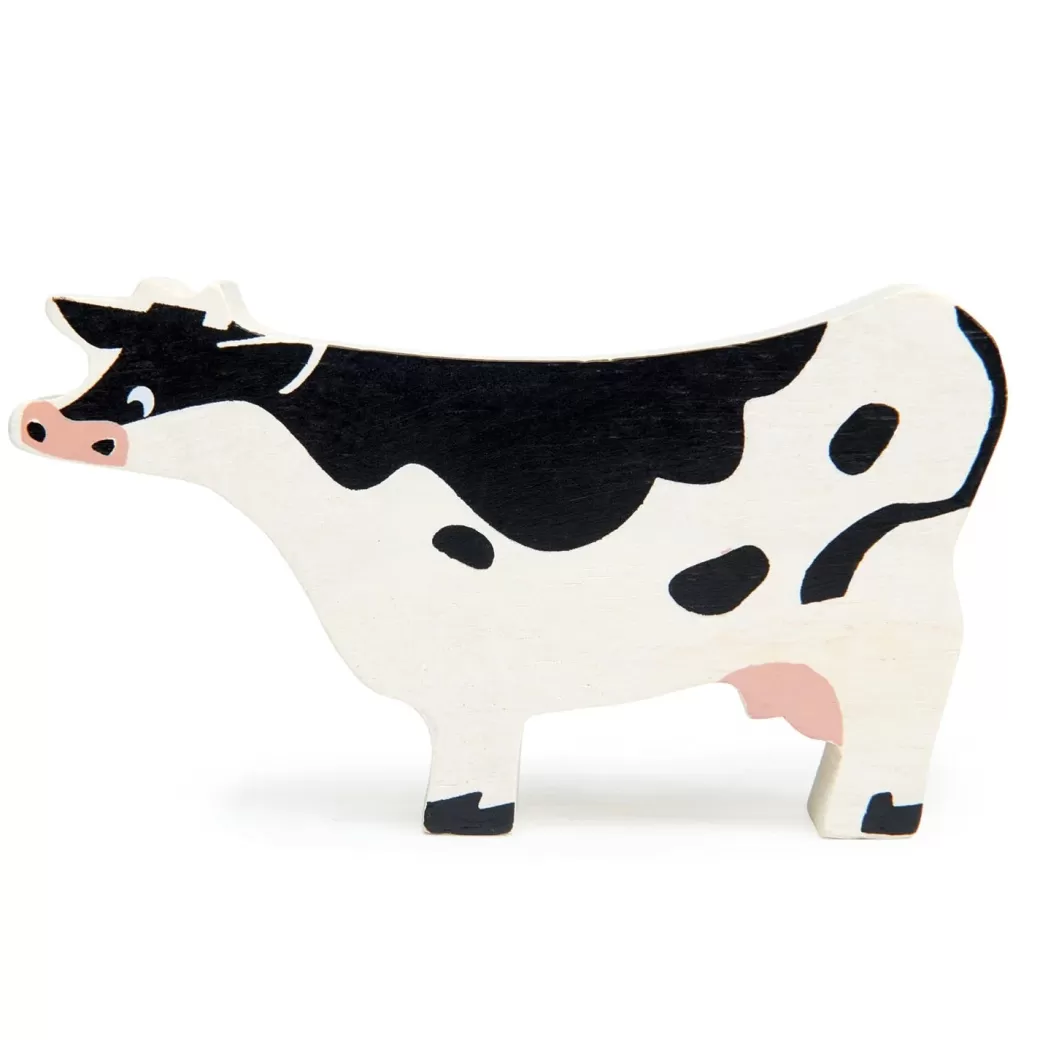 Tender Leaf Toys Wooden Figures>Wooden Cow