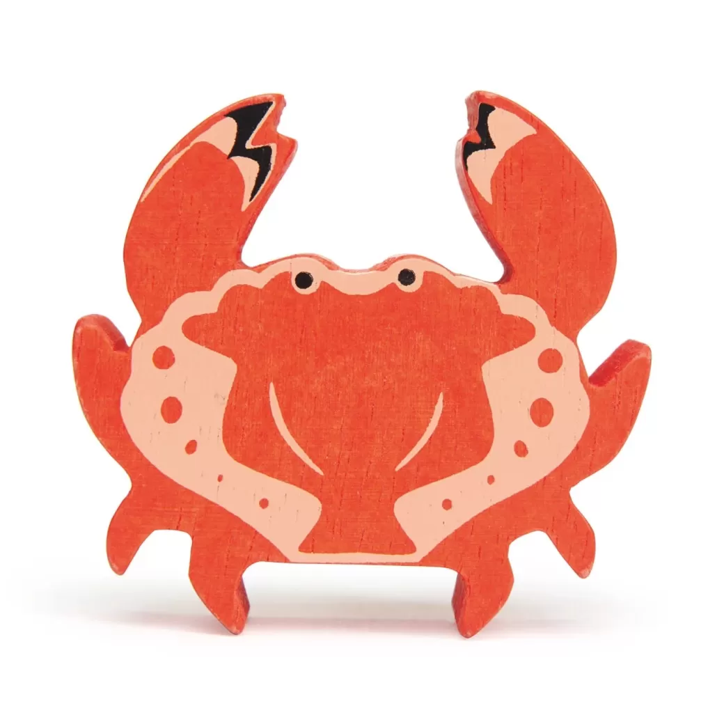 Tender Leaf Toys Wooden Figures>Wooden Crab