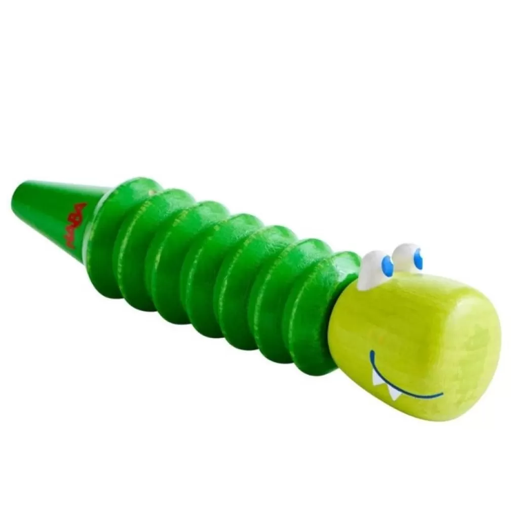 HABA Musical Toys>Wooden Crocodile Kazoo