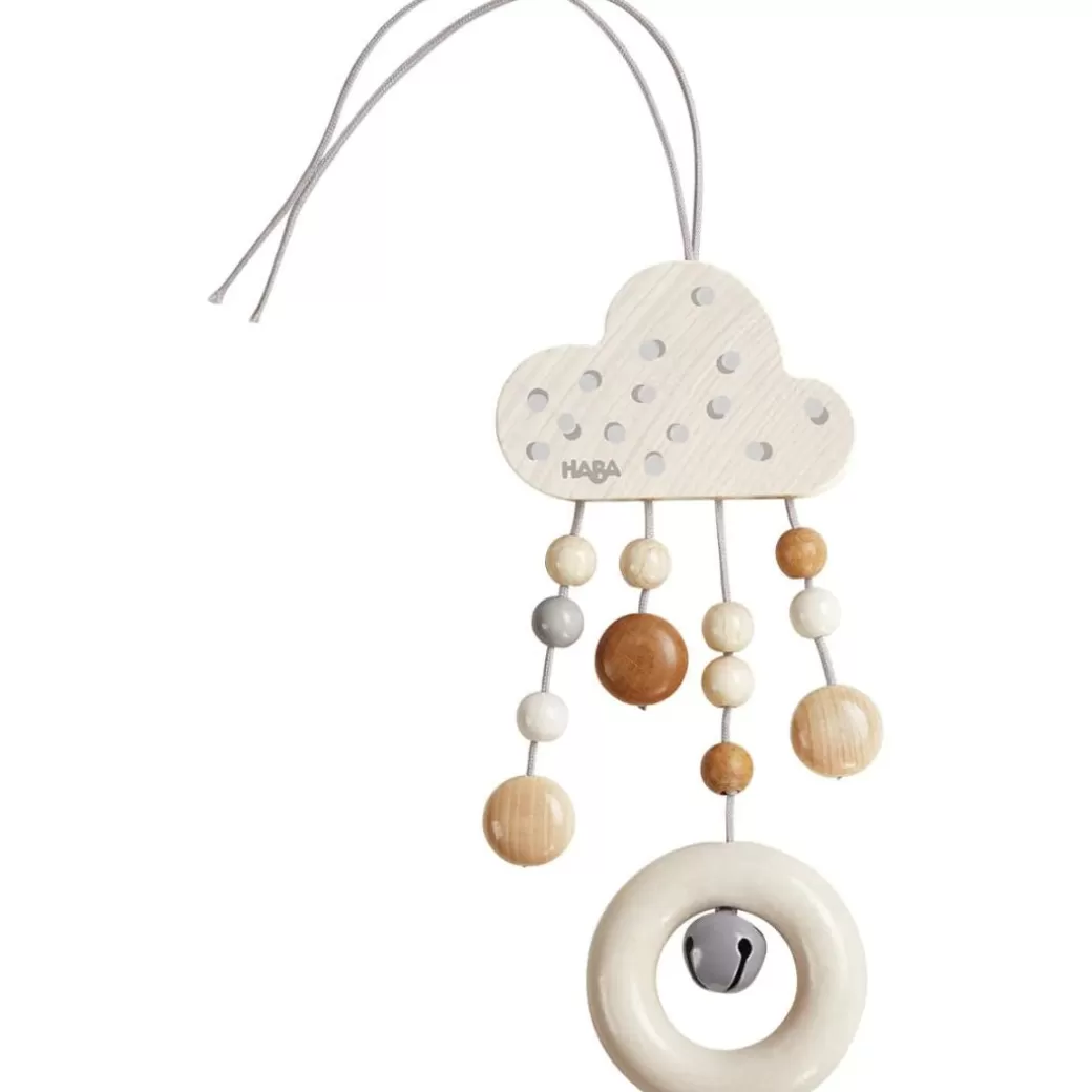 HABA Rattles & Grasping Toys>Wooden Dangling Figure Dots With Bell