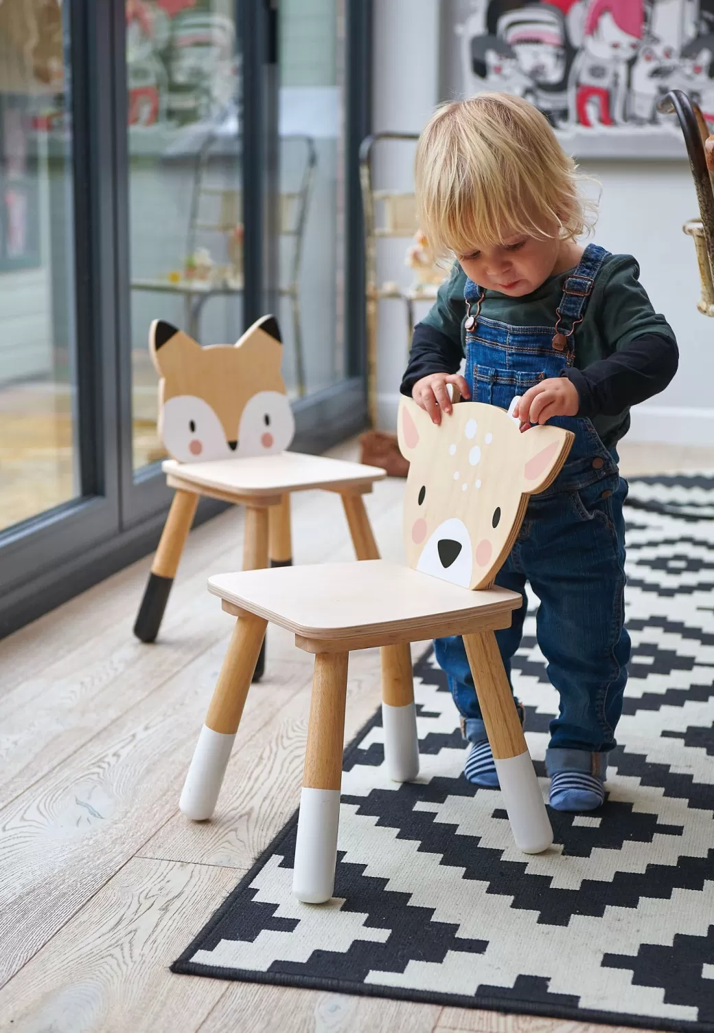 Tender Leaf Waldorf Home>Wooden Forest Deer Chair