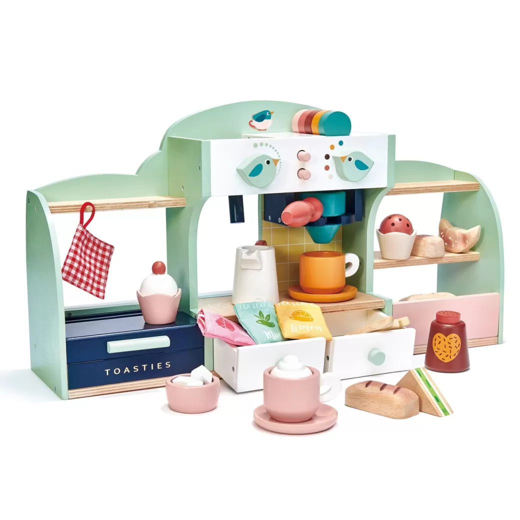 Tender Leaf Kitchen & House Play>Wooden Mini Chef Bird's Nest Cafe