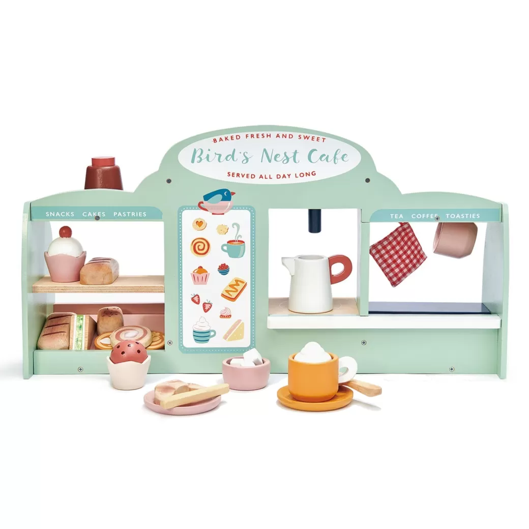 Tender Leaf Kitchen & House Play>Wooden Mini Chef Bird's Nest Cafe