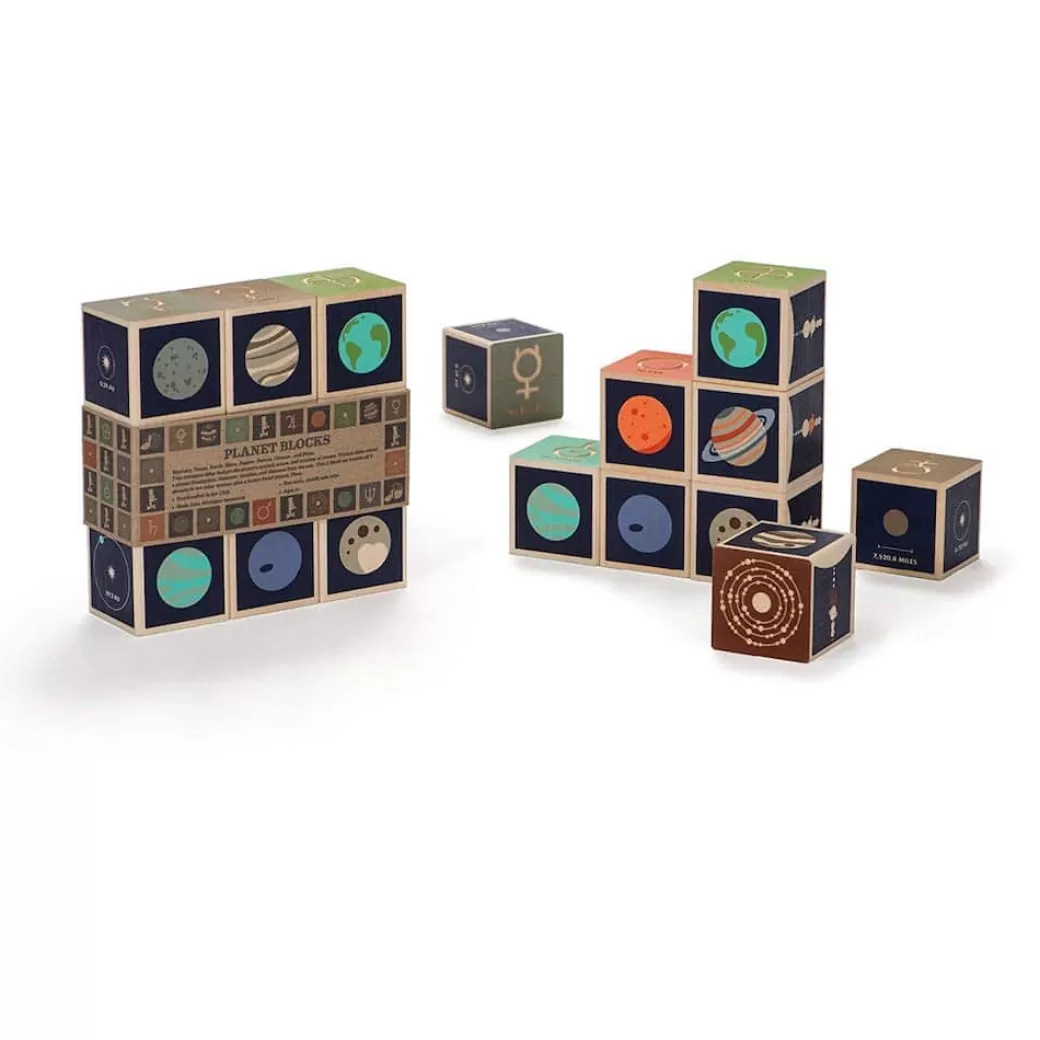 Uncle Goose Wooden Blocks>Wooden Planet Blocks