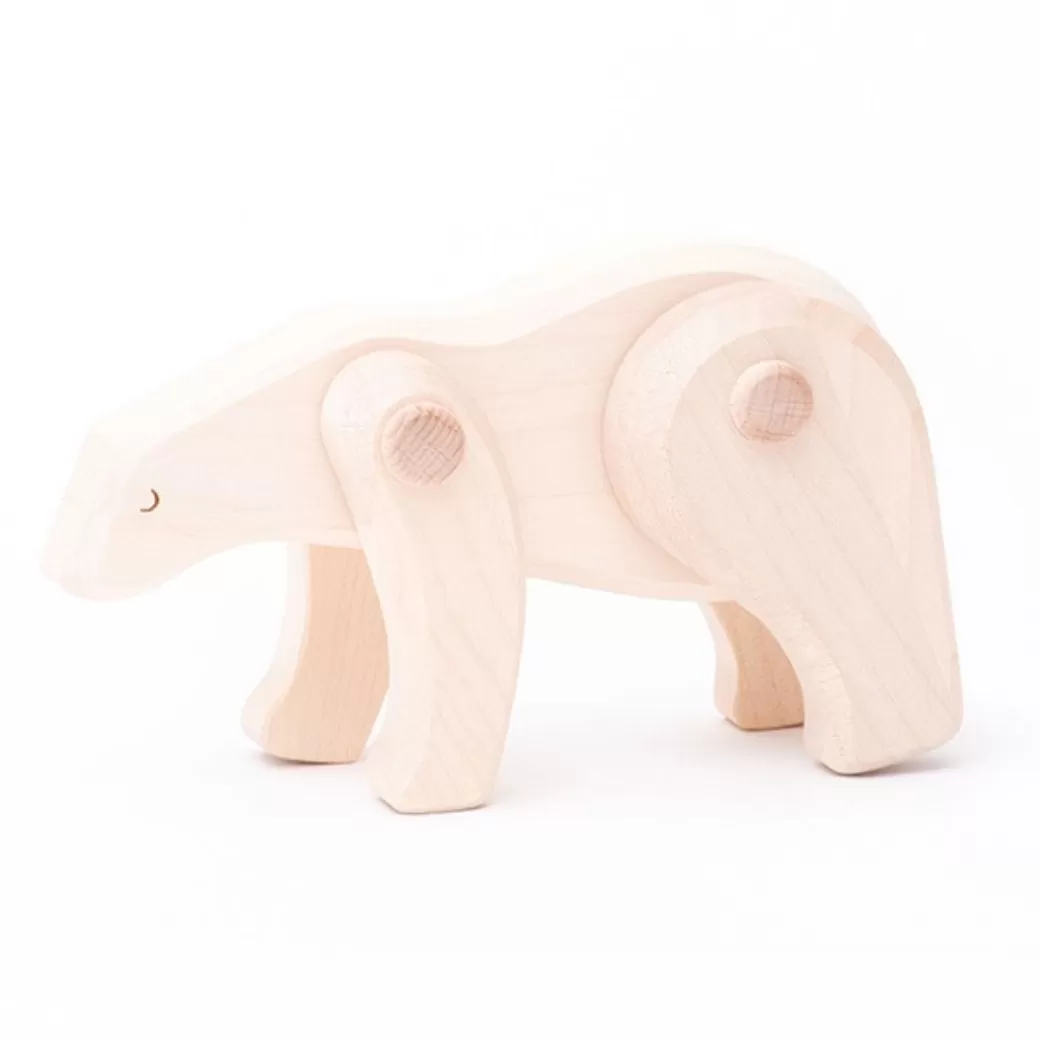 Bajo Wooden Figures>Wooden Polar Bear