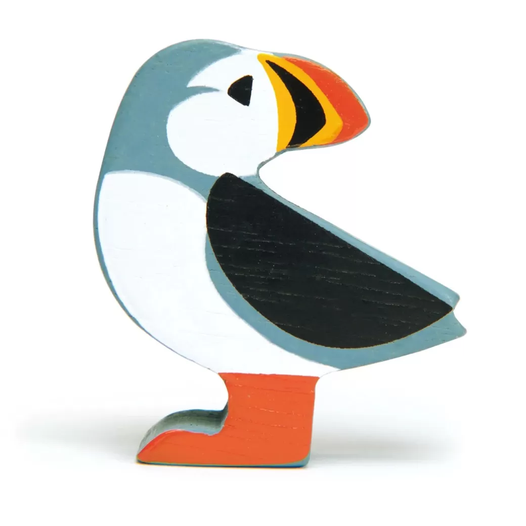 Tender Leaf Toys Wooden Figures>Wooden Puffin