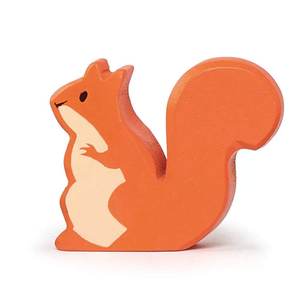 Tender Leaf Toys Wooden Figures>Wooden Red Squirrel