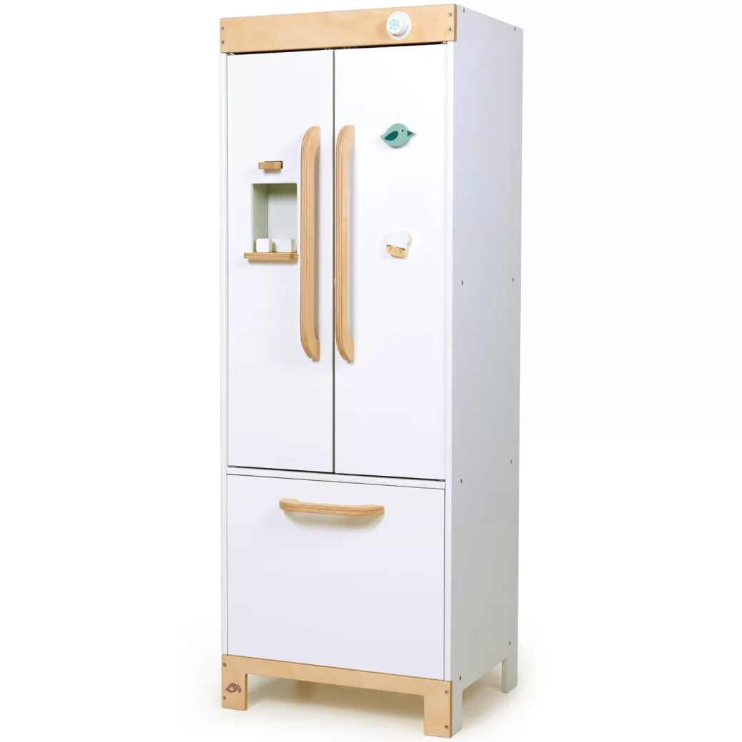 Tender Leaf Kitchen & House Play>Wooden Refrigerator And Food Set