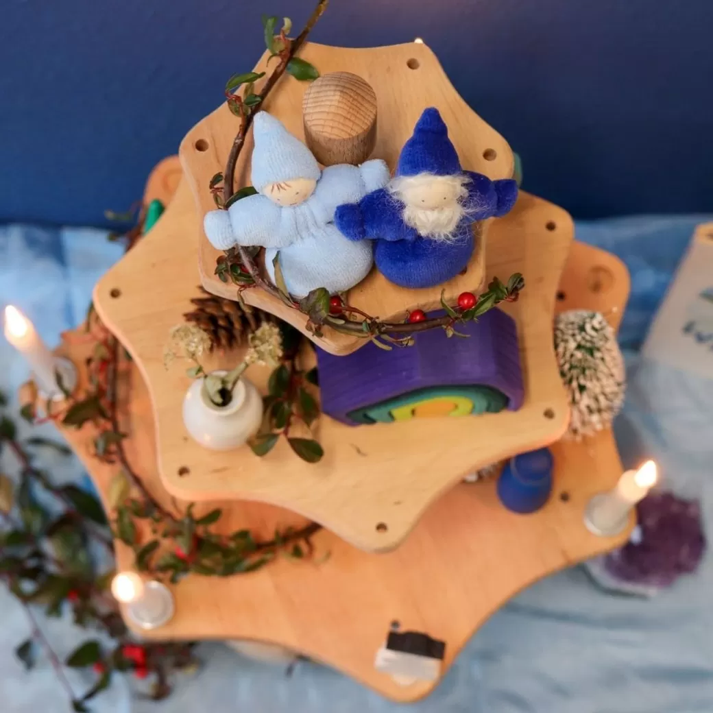 Grimm's Spiel & Holz Waldorf Birthday>Wooden Seasonal Festivity Stand