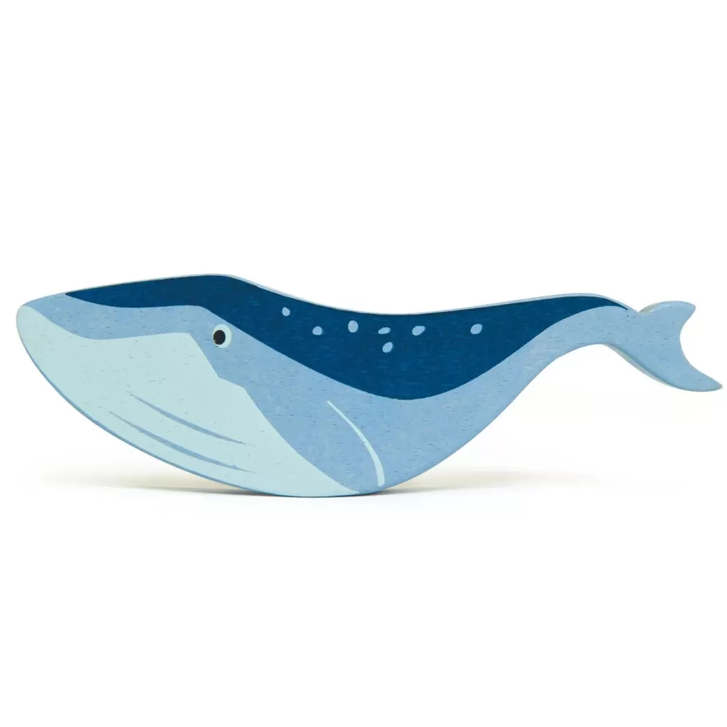 Tender Leaf Toys Wooden Figures>Wooden Whale