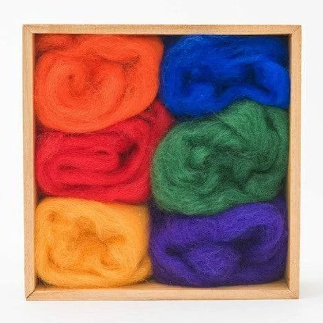 Woolpets Waldorf Birthday>Wool Roving For Needle Felting